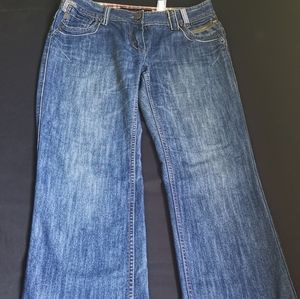 Next Low Waist Eur 40 Boyfriend Flare Jeans
